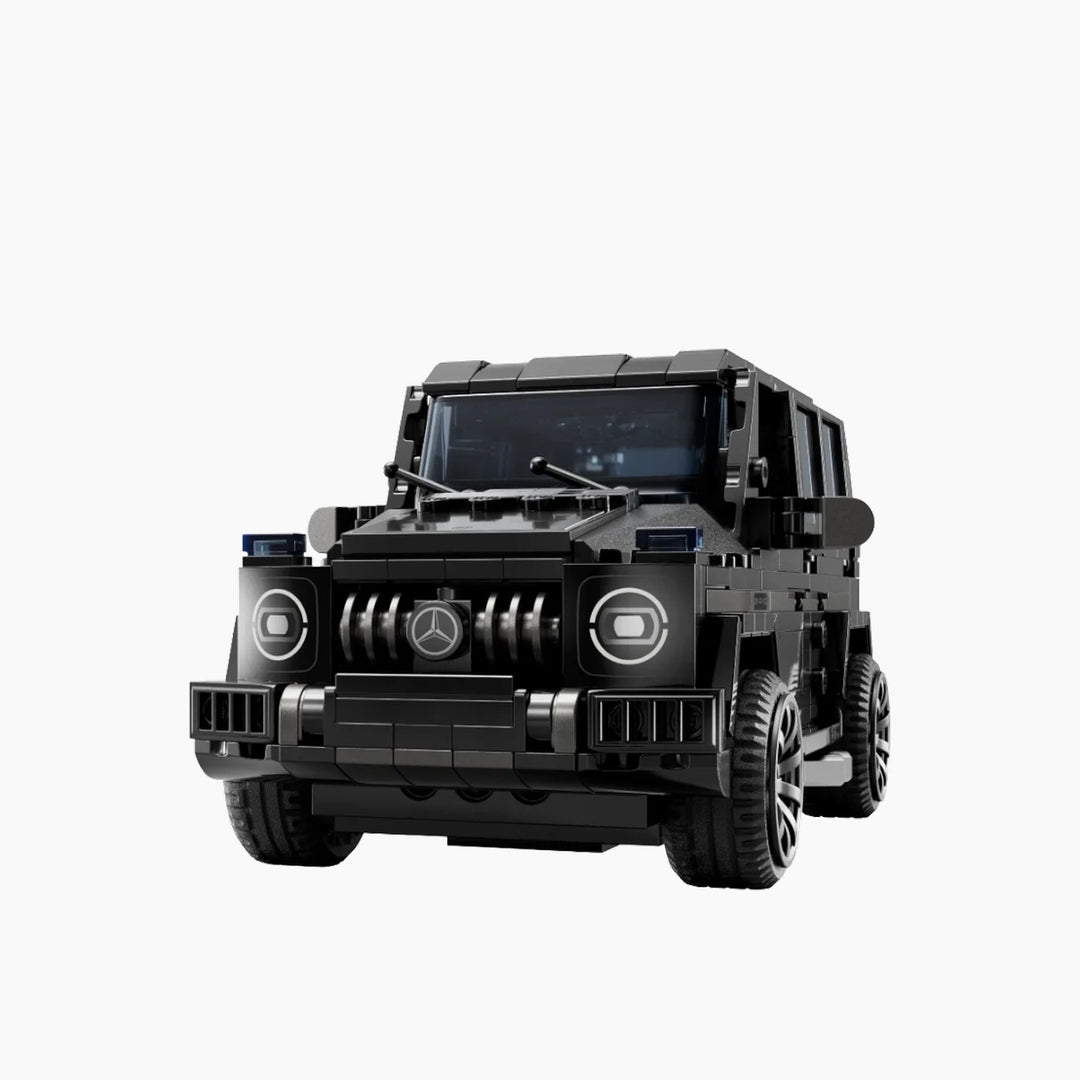 LEGO Speed Champions black Mercedes-AMG G 63 and yellow Mercedes-AMG SL 63 set