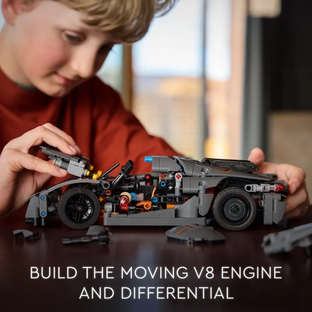 Lego Technic Koenigsegg Jesko Absolut Gray Hypercar 801-piece construction set