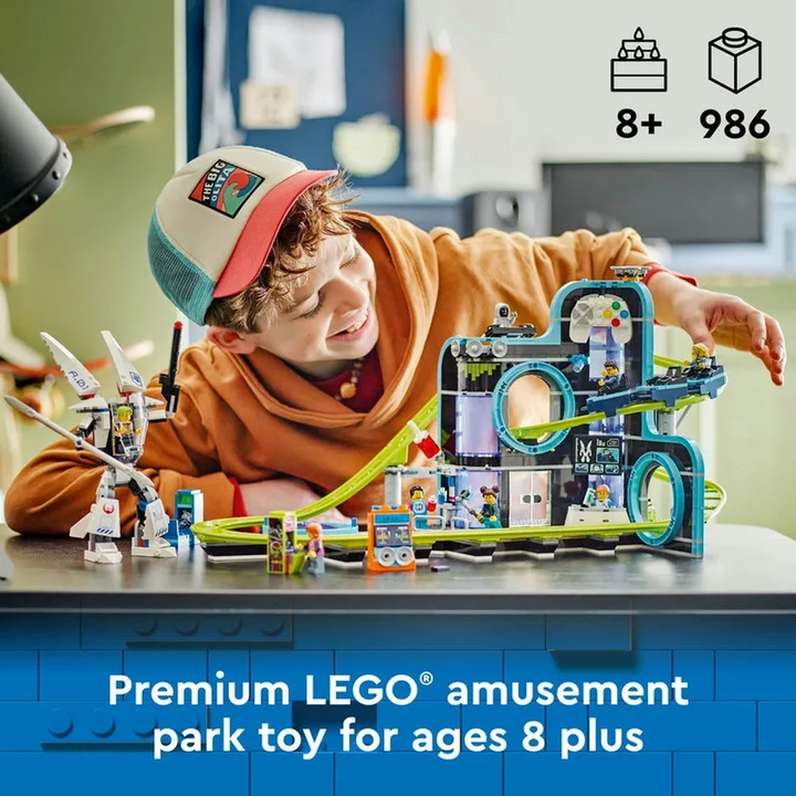 Lego Robot World Roller-Coaster Park construction set