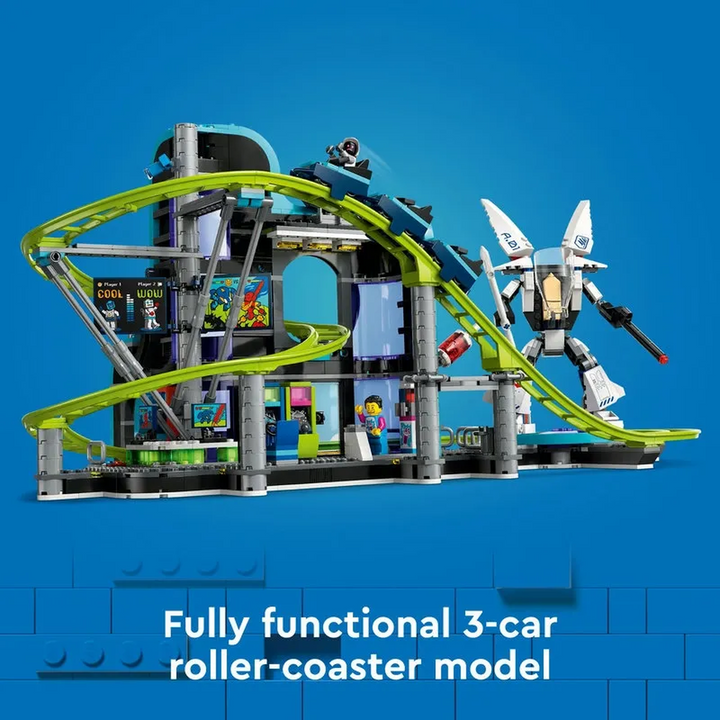 Lego Robot World Roller-Coaster Park construction set