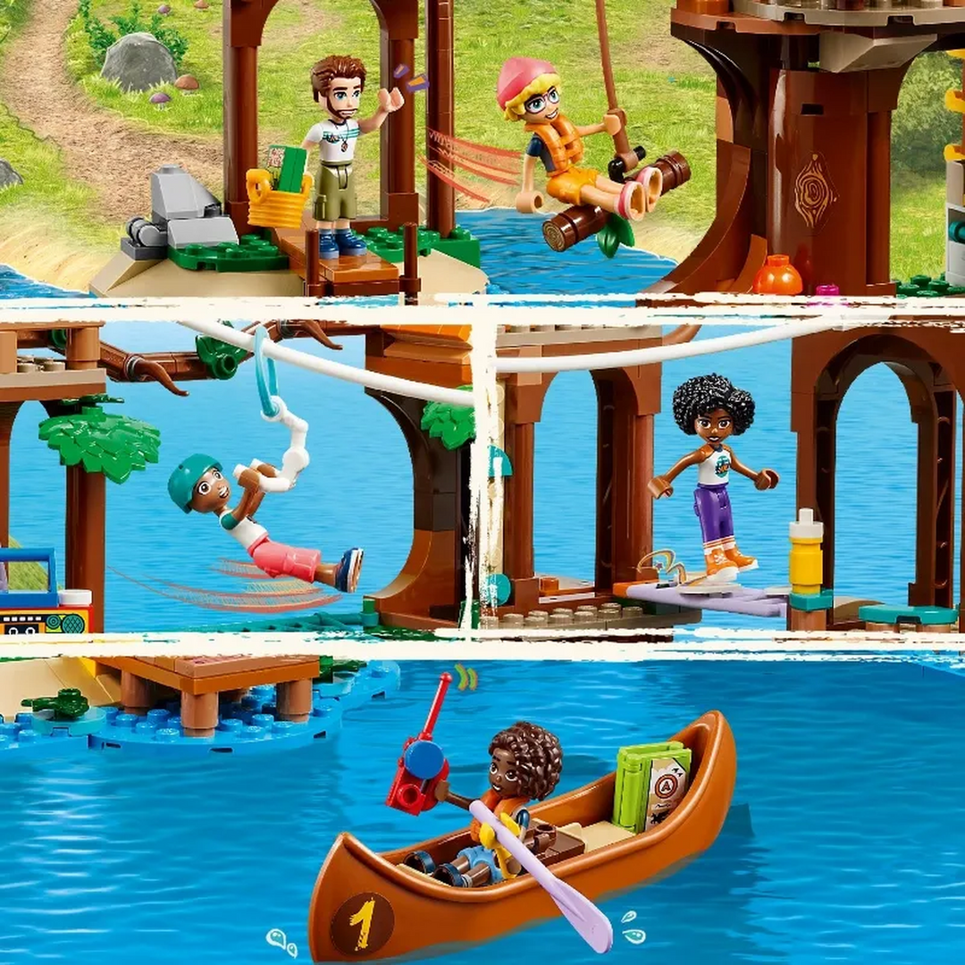 Lego Adventure Camp Tree House 1128-piece construction set