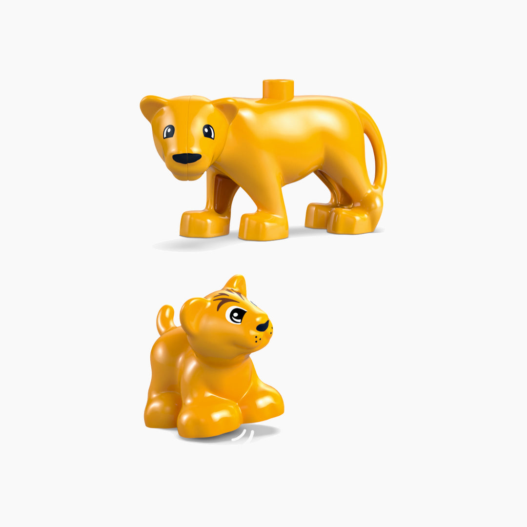 Lego Duplo Wild Animal Families Penguins &amp; Lions Construction Playset