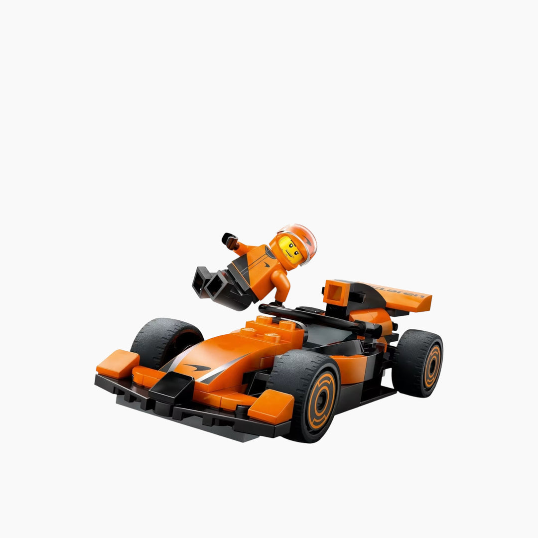 Lego F1 Driver with McLaren Race Car construction set