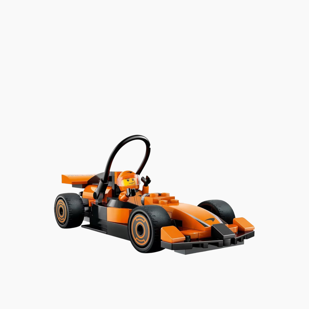 Lego F1 Driver with McLaren Race Car construction set