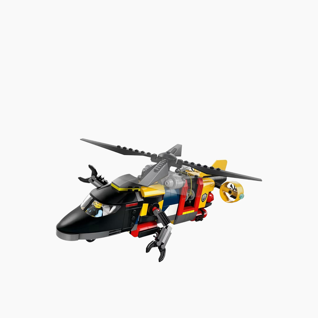 Lego Helicopter Fire Truck And Submarine