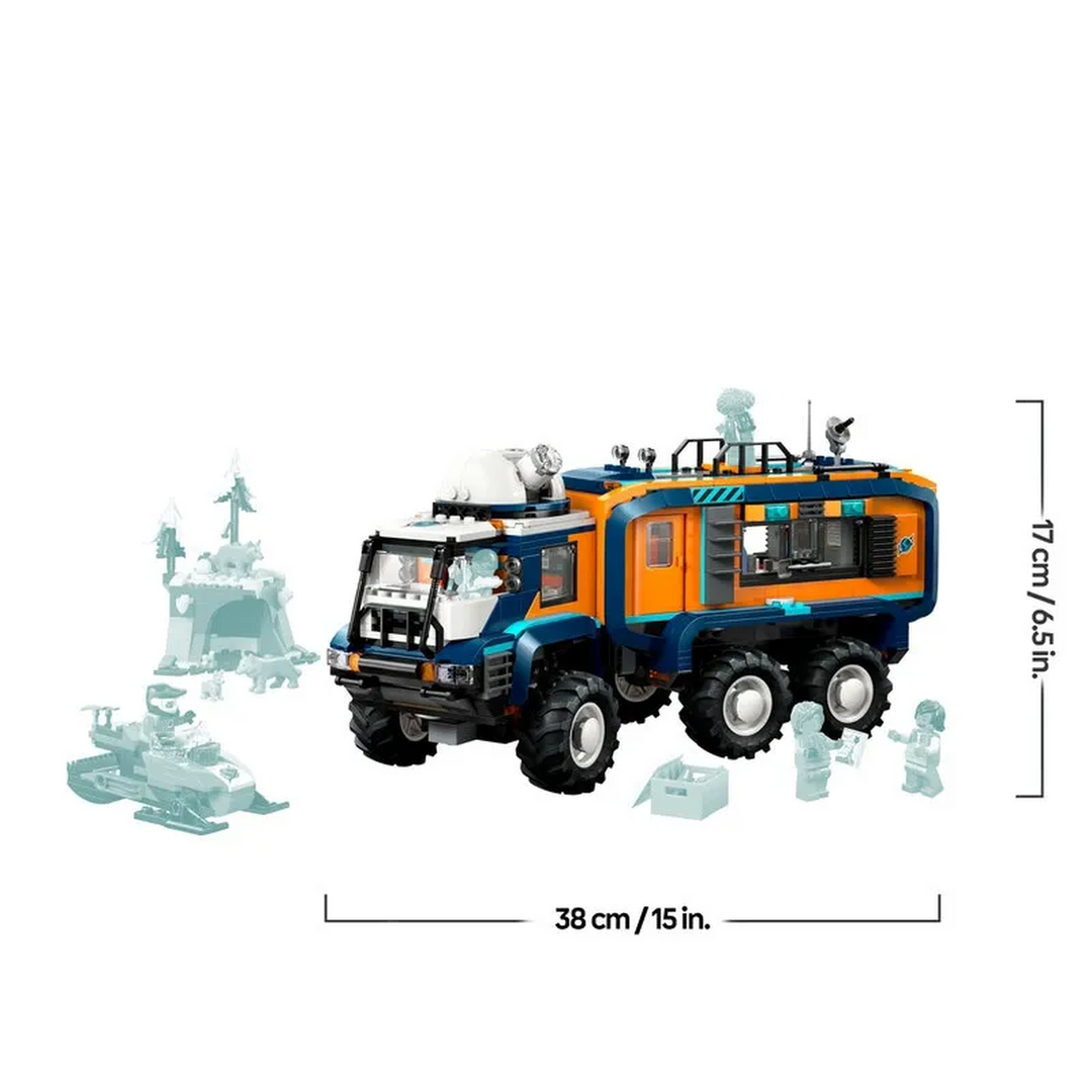 Lego Arctic Explorer Science Lab Truck 1064-piece building set