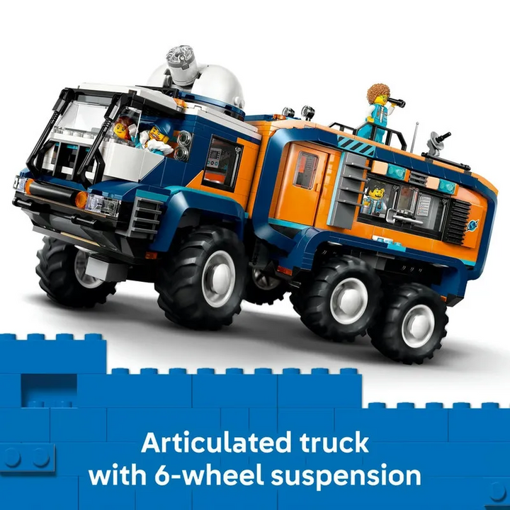 Lego Arctic Explorer Science Lab Truck 1064-piece building set
