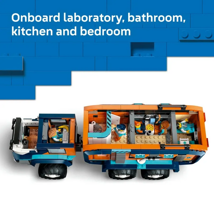 Lego Arctic Explorer Science Lab Truck building set
