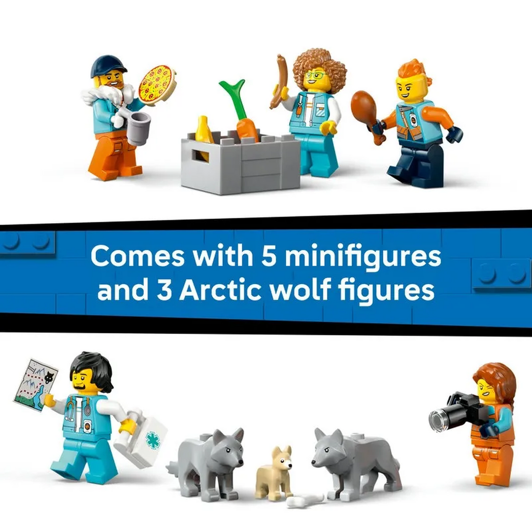 Lego Arctic Explorer Science Lab Truck 1064-piece building set