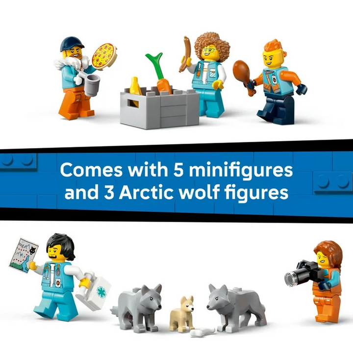 Lego Arctic Explorer Science Lab Truck 1064-piece building set