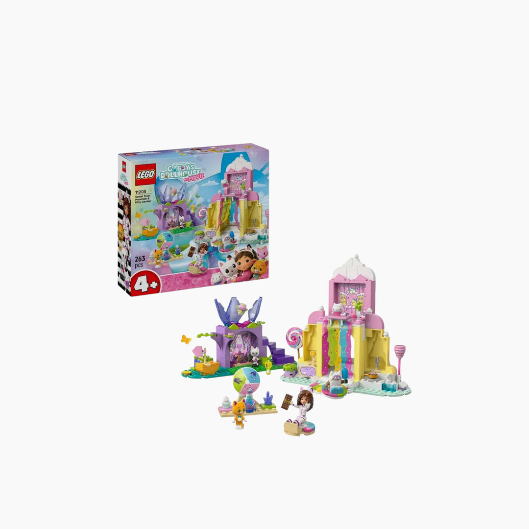Lego Sweet Treat Mountain &amp; Kitty Garden 263-piece construction set
