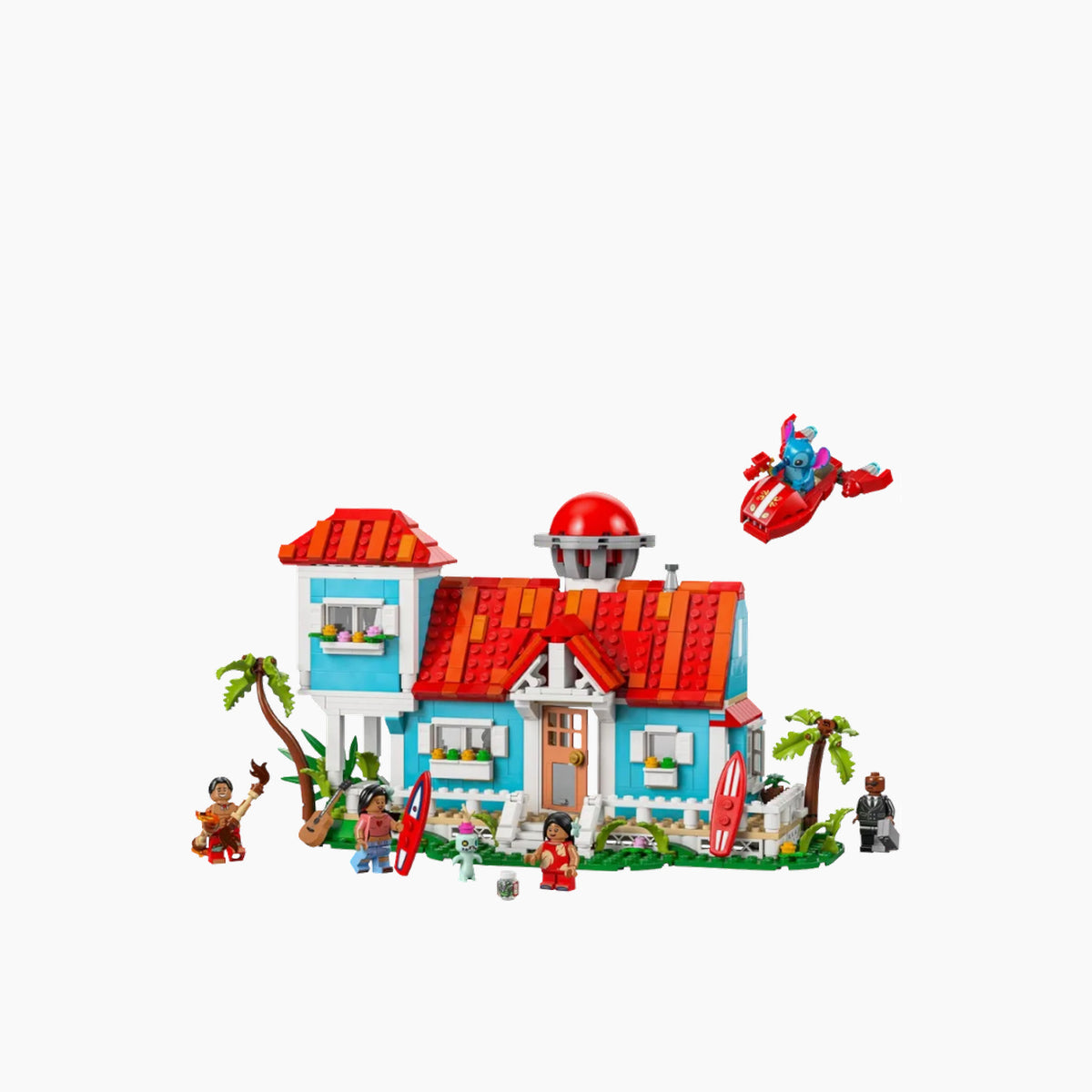 Lego Lilo and Stitch Beach House construction set, 834 pieces