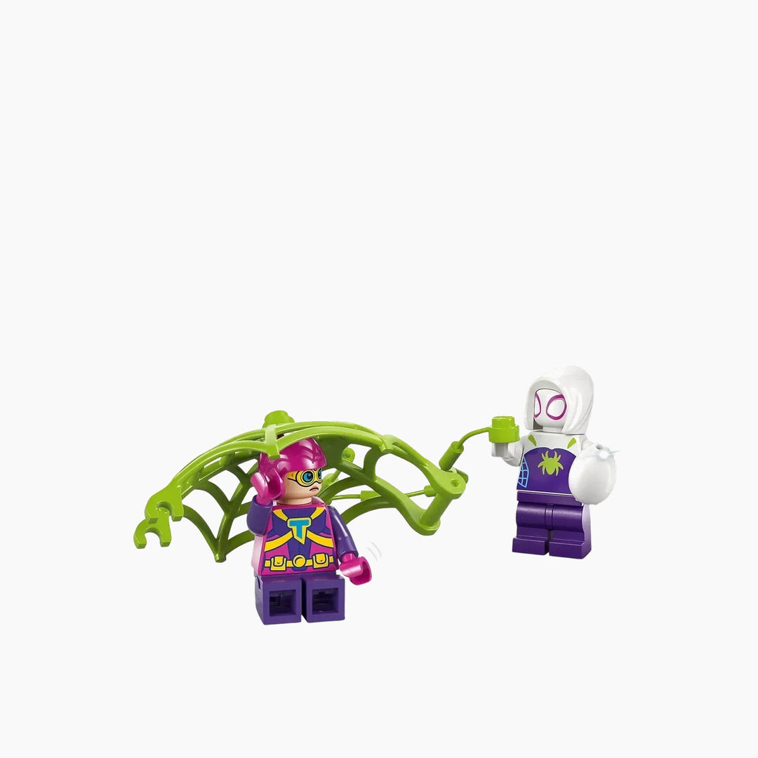 Lego Spidey And Gobbys Raptor Battle