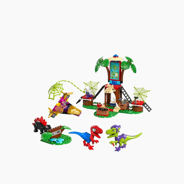 Lego Spidey And Gobbys Raptor Battle