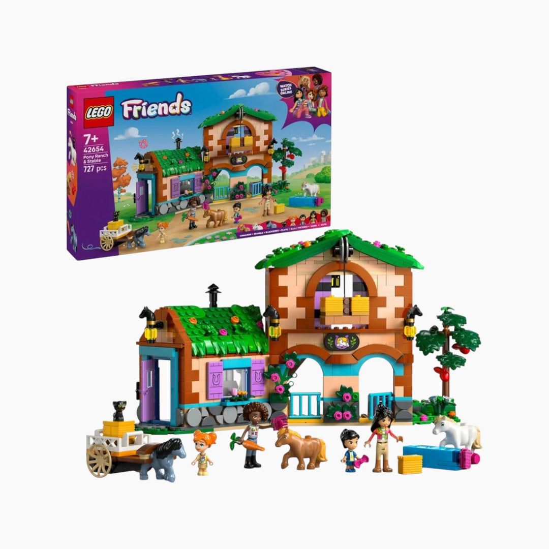 Lego Pony Ranch &amp; Stable Construction Set - HUNA