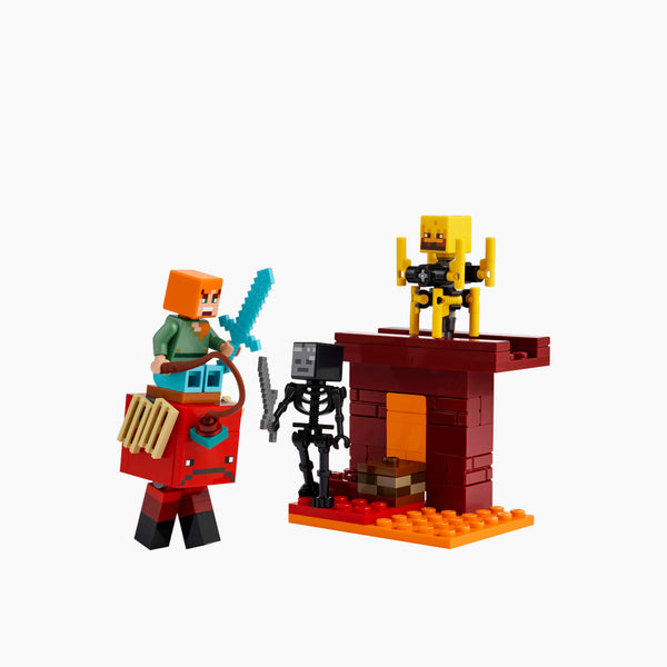 Lego The Nether Lava Battle