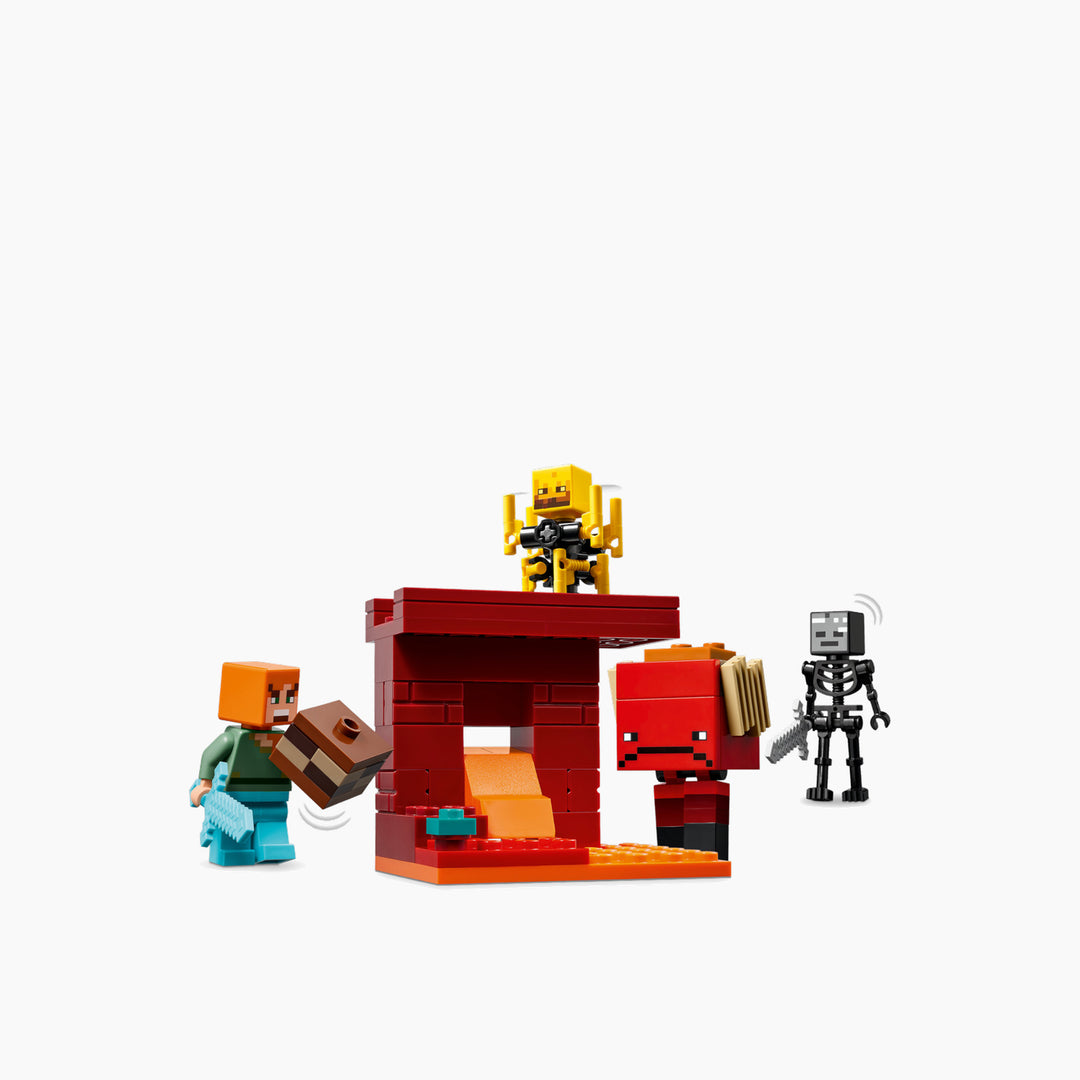 Lego The Nether Lava Battle 99-piece construction set