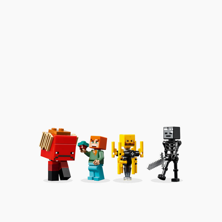 Lego The Nether Lava Battle 99-piece construction set