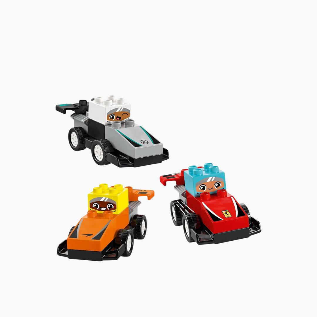 Lego Duplo F1 Team Race Cars &amp; Drivers