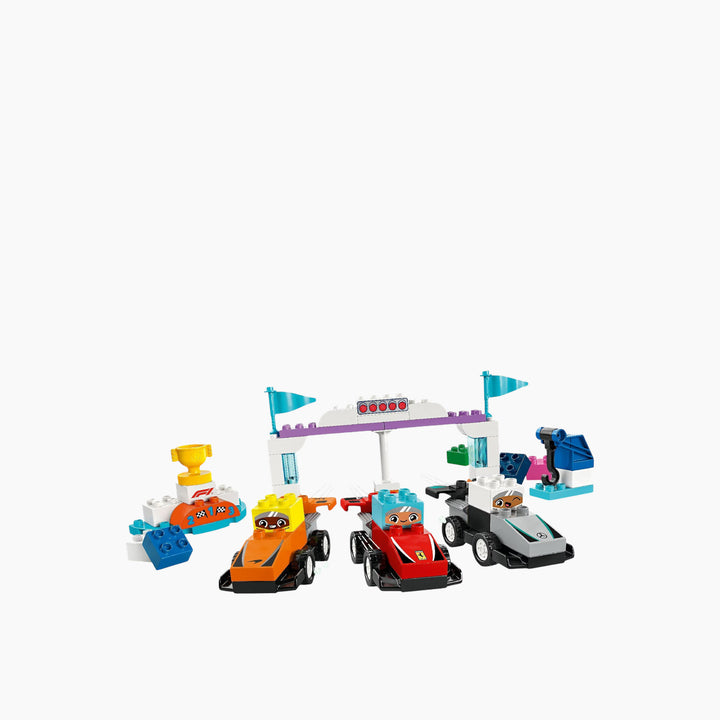 Lego Duplo F1 Team Race Cars &amp; Drivers