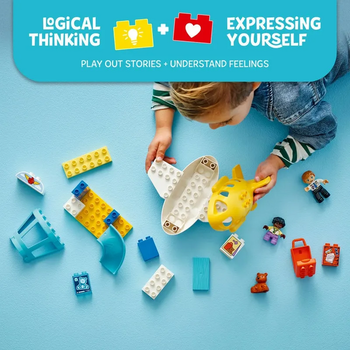 Lego First Time at the Airport 23-piece construction set with figures