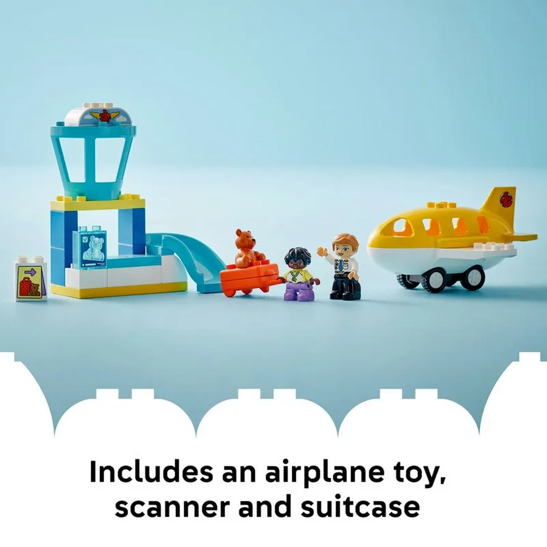 Lego First Time at the Airport 23-piece construction set with figures
