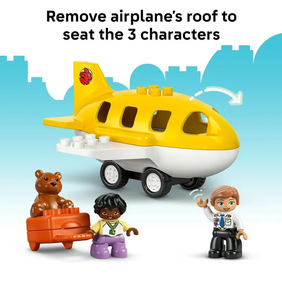 Lego First Time at the Airport building toy set with figures