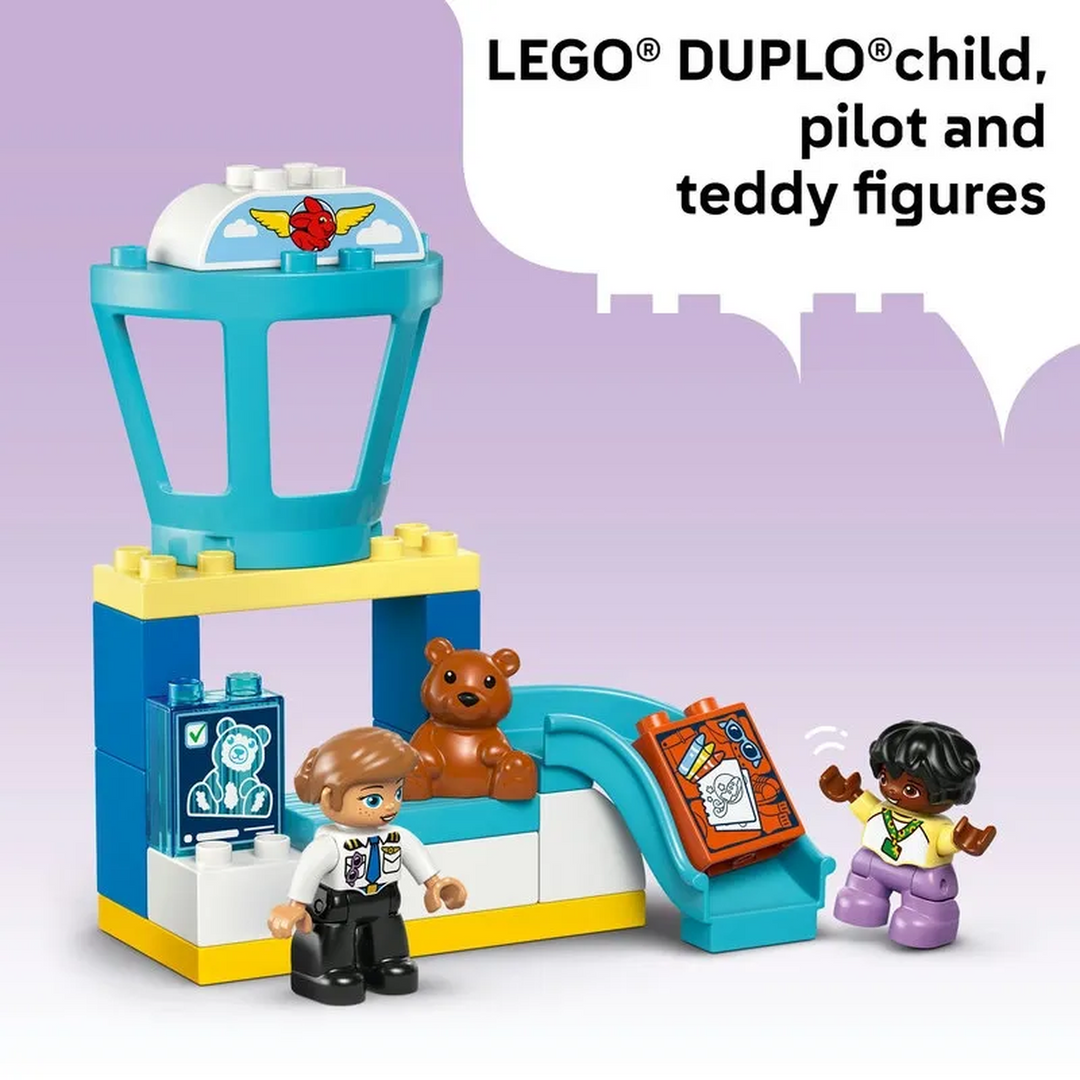 Lego First Time at the Airport 23-piece construction set with figures