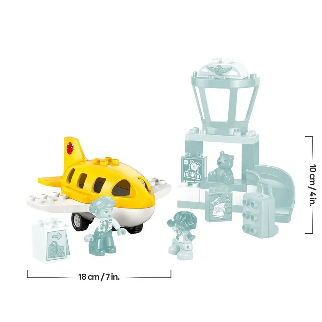 Lego First Time at the Airport 23-piece construction set with figures