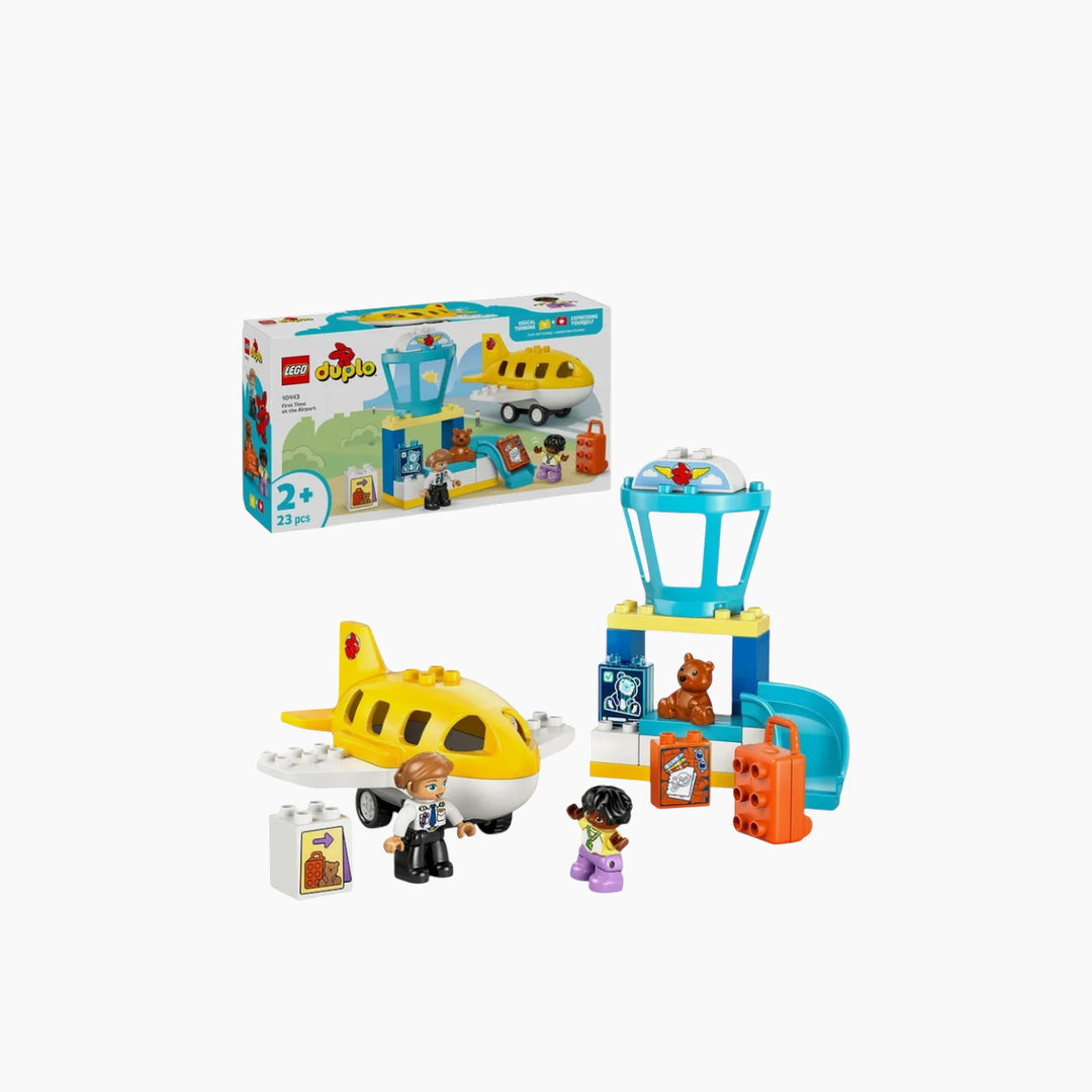 Lego First Time at the Airport 23-piece construction set with figures
