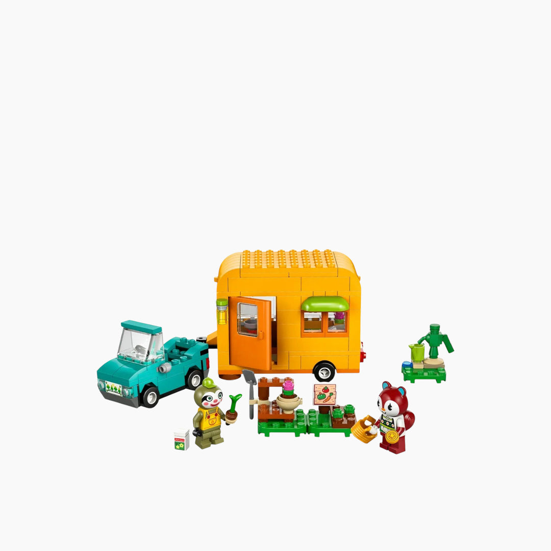 Lego Animal Crossing Leifs Caravan &amp; Garden
