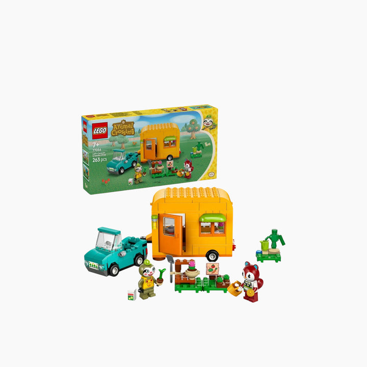 Lego Animal Crossing Leifs Caravan &amp; Garden