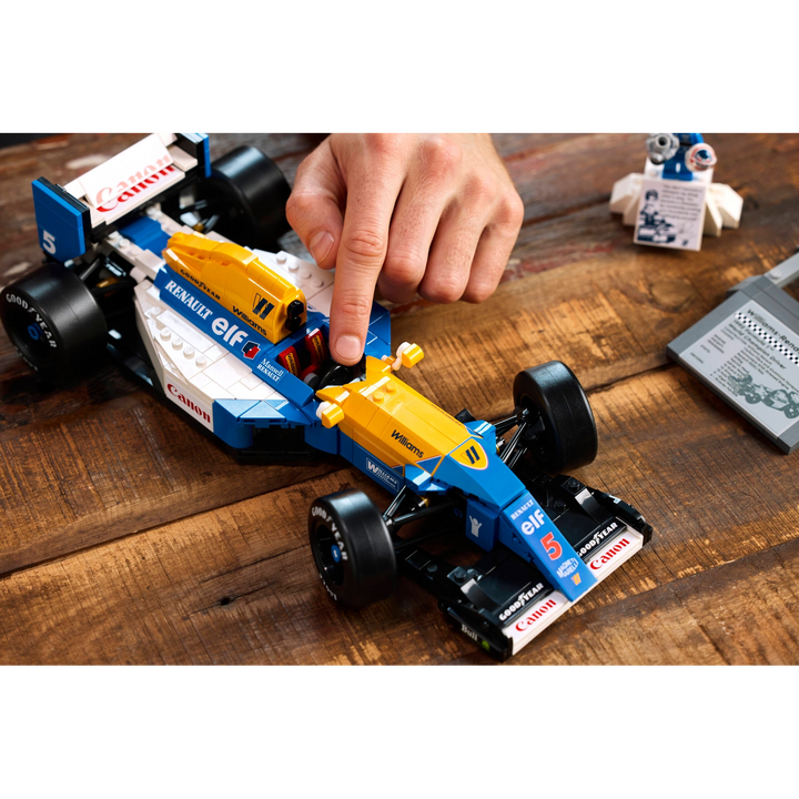 Lego Williams Racing FW14B &amp; Nigel Mansell- 799 Pcs - HUNA