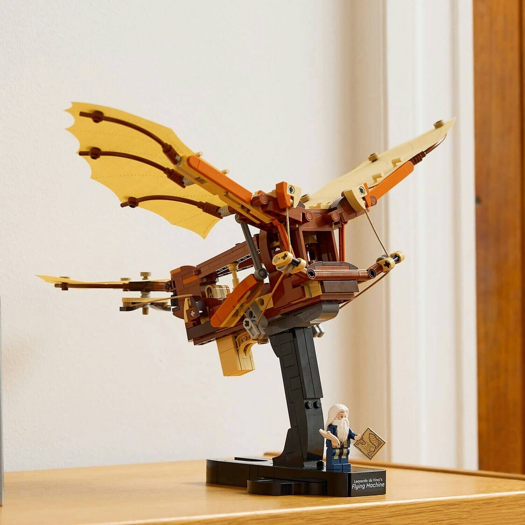 Lego Leonardo Da Vincis Flying Machine