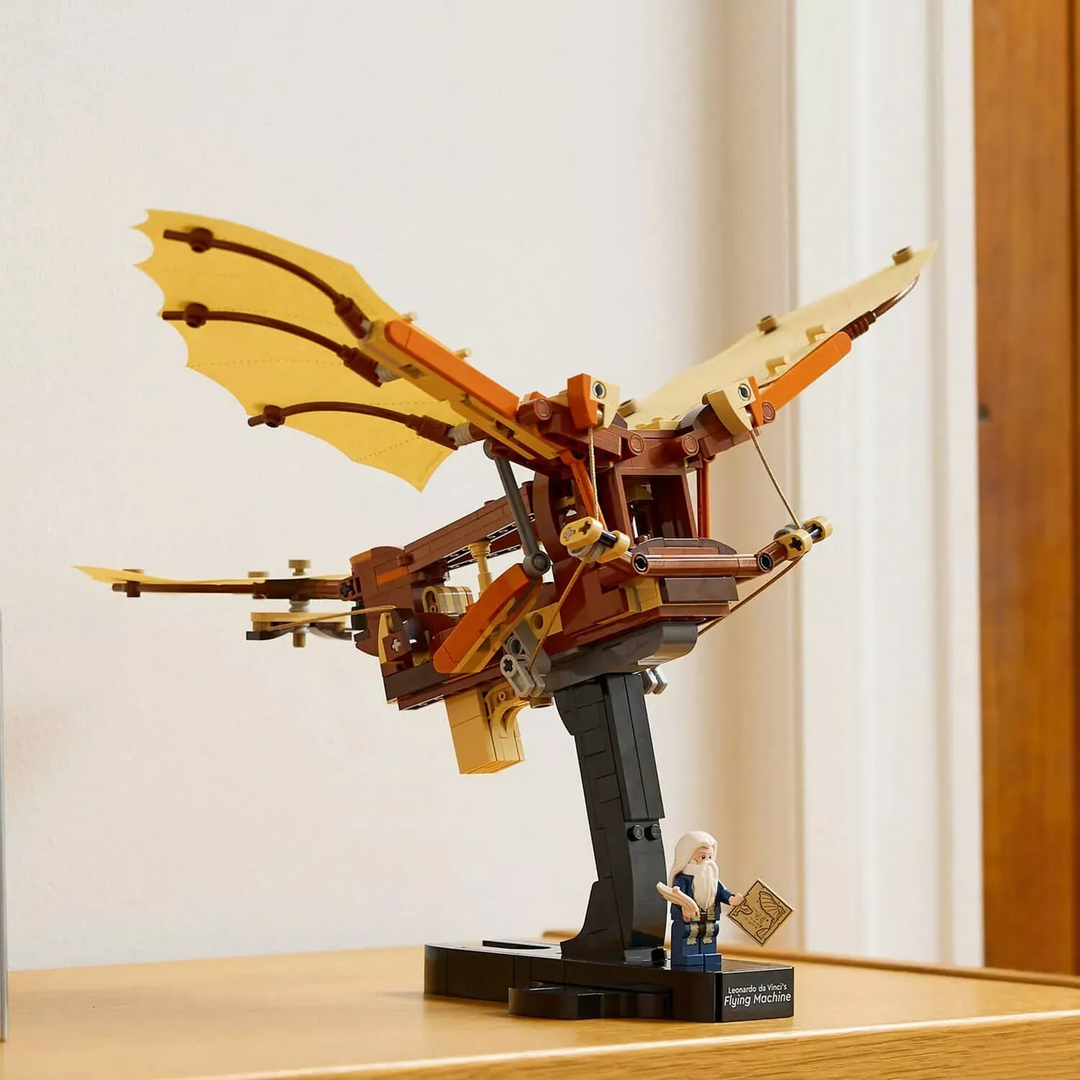 Lego Leonardo Da Vincis Flying Machine