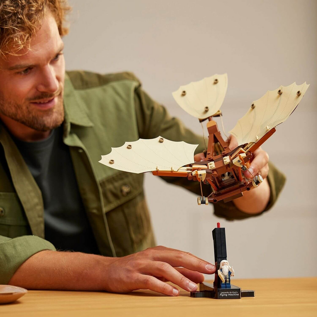 Lego Leonardo Da Vincis Flying Machine