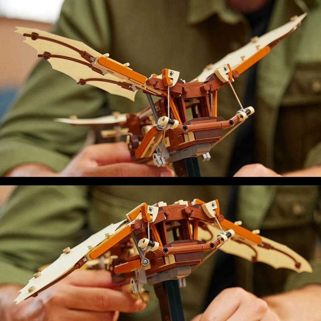 Lego Leonardo Da Vincis Flying Machine