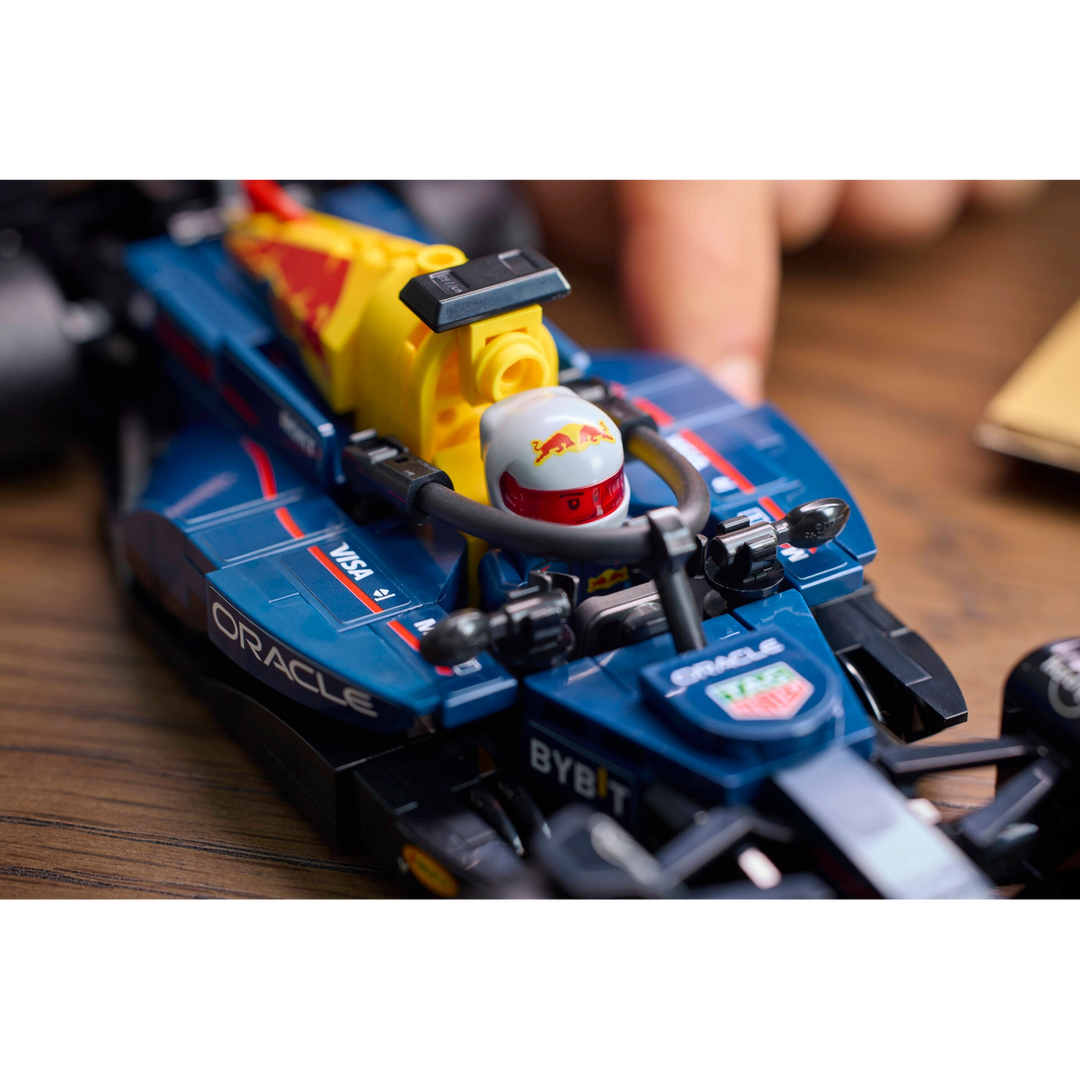 Lego Oracle Red Bull Racing RB20 F1 race car construction set