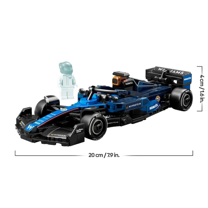 LEGO Williams Racing FW46 F1 Race Car 263-piece construction set