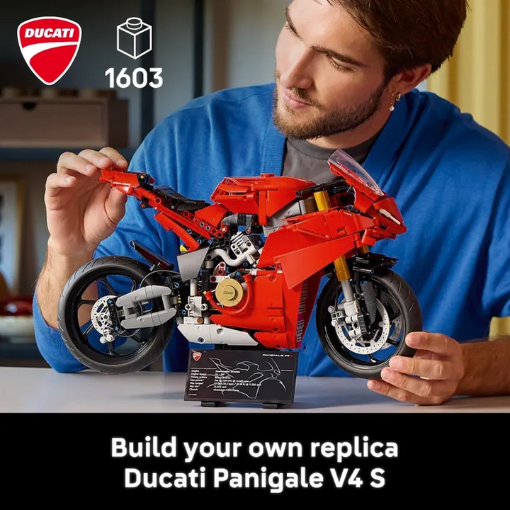 LEGO Technic Ducati Panigale V4 S motorcycle construction set