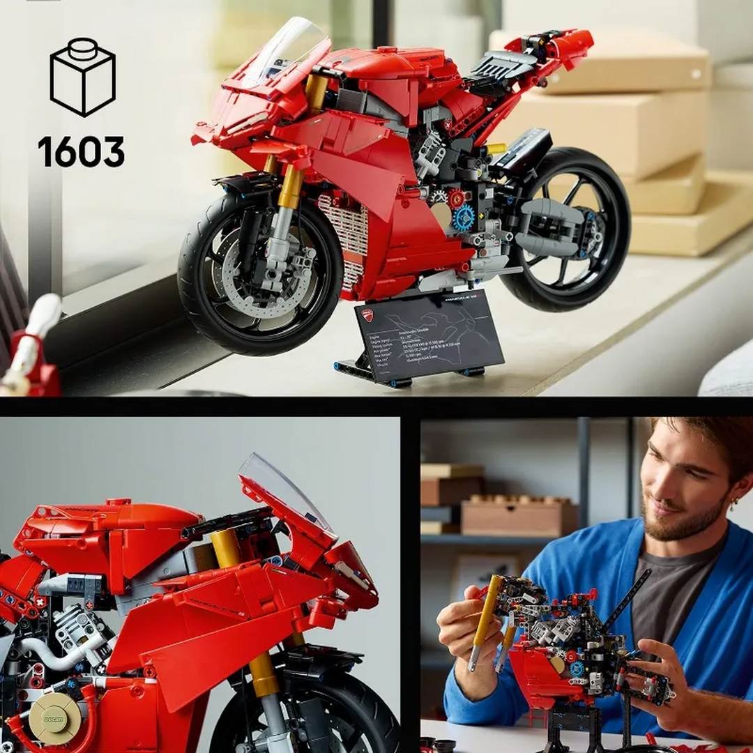 LEGO Technic Ducati Panigale V4 S motorcycle construction set