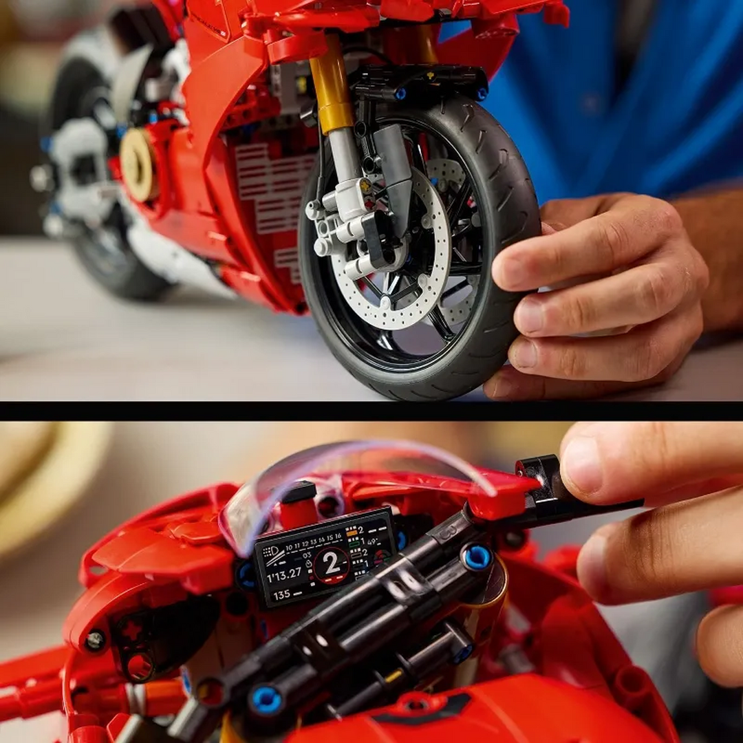 LEGO Technic Ducati Panigale V4 S motorcycle construction set