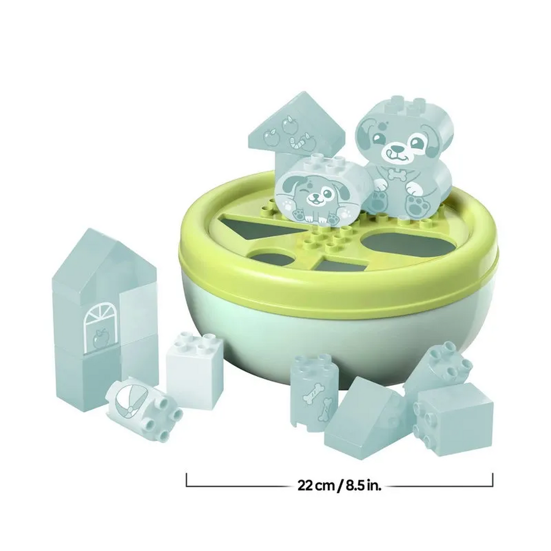 Lego Shape Sorter: Puppy House - 17 Pcs building toy