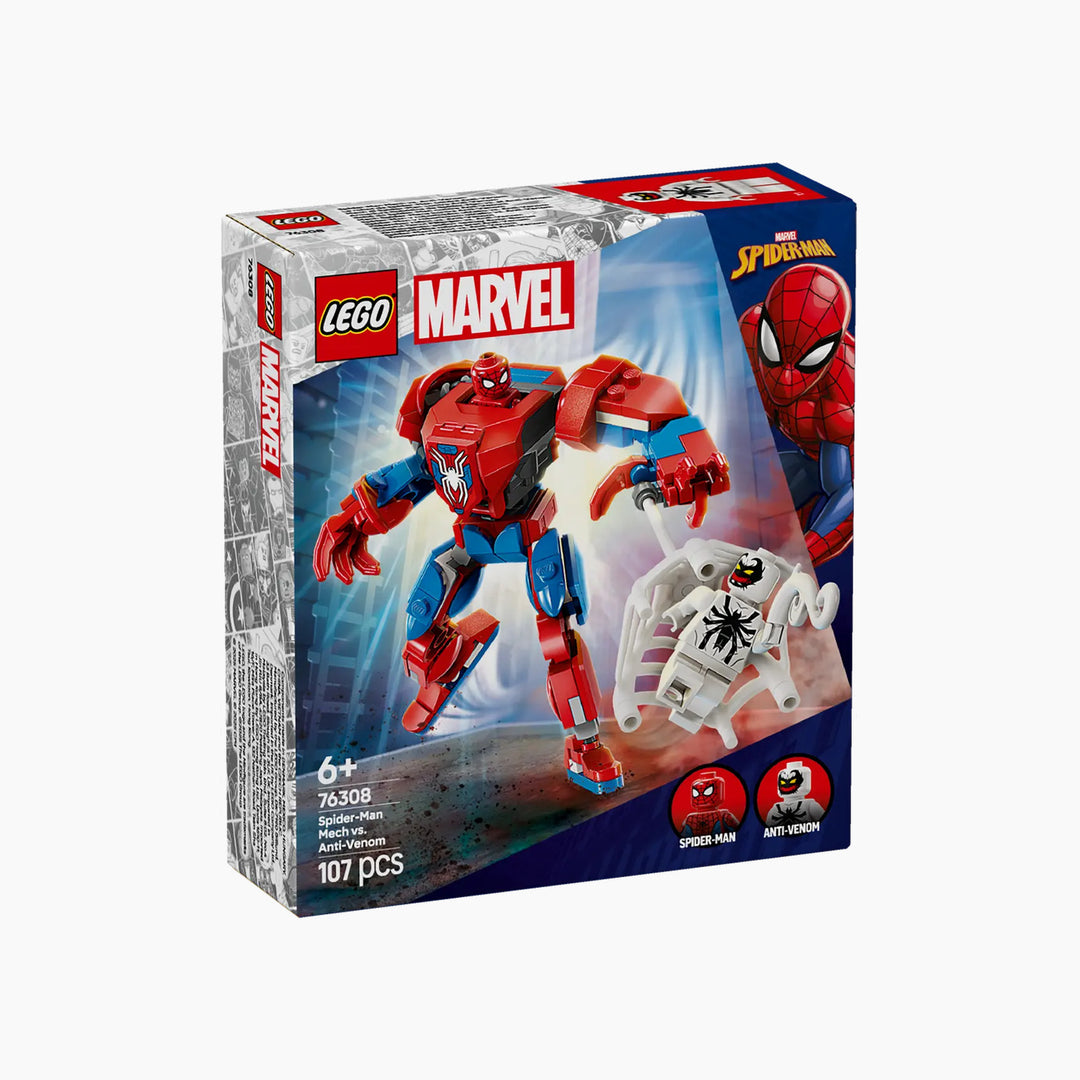 Lego Spider Man Mech Vs Anti Venom