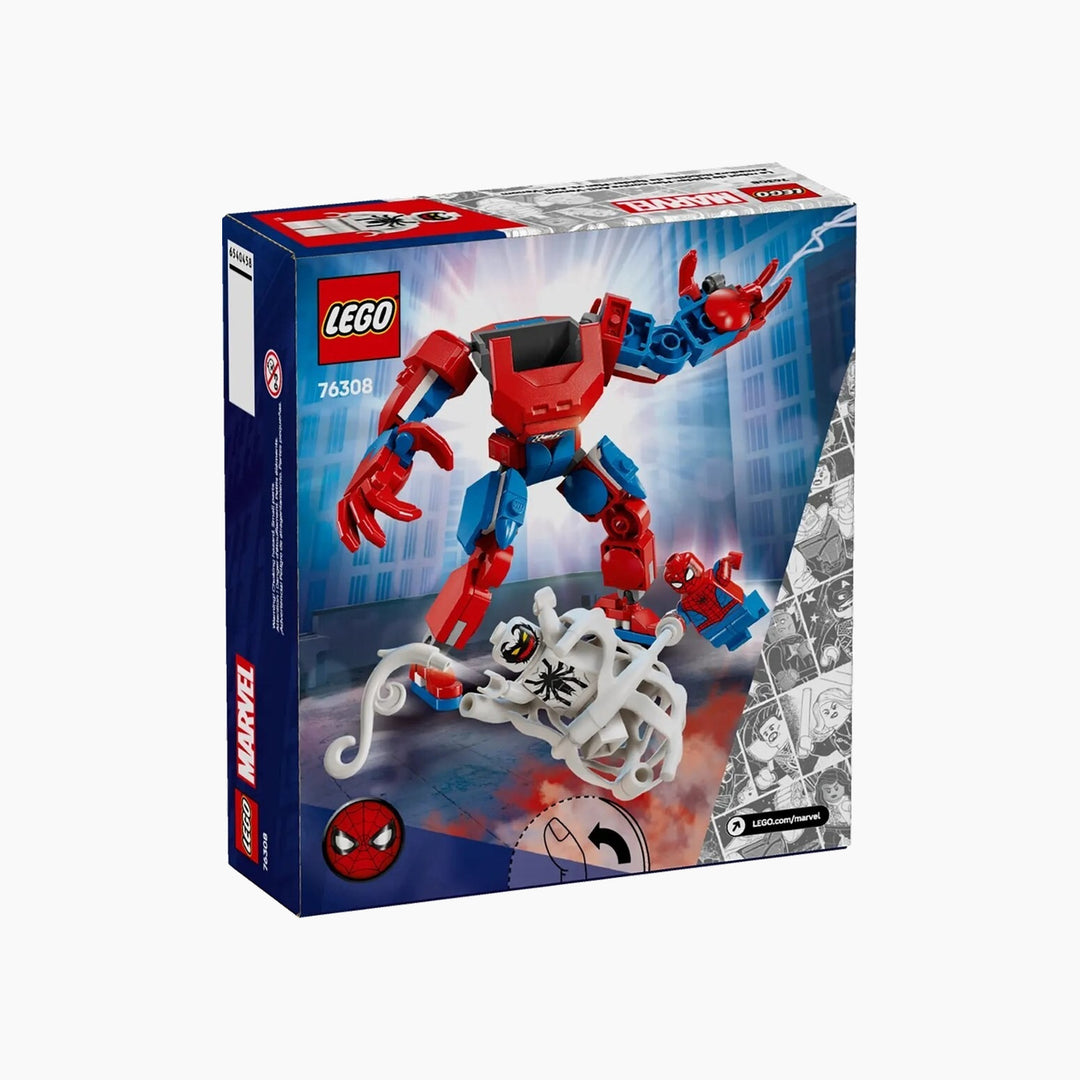Lego Spider Man Mech Vs Anti Venom