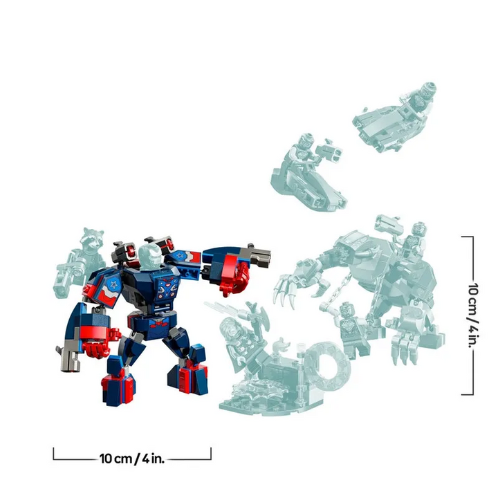 Lego Avengers: Endgame Thor vs. Chitauri building set with 373 pieces