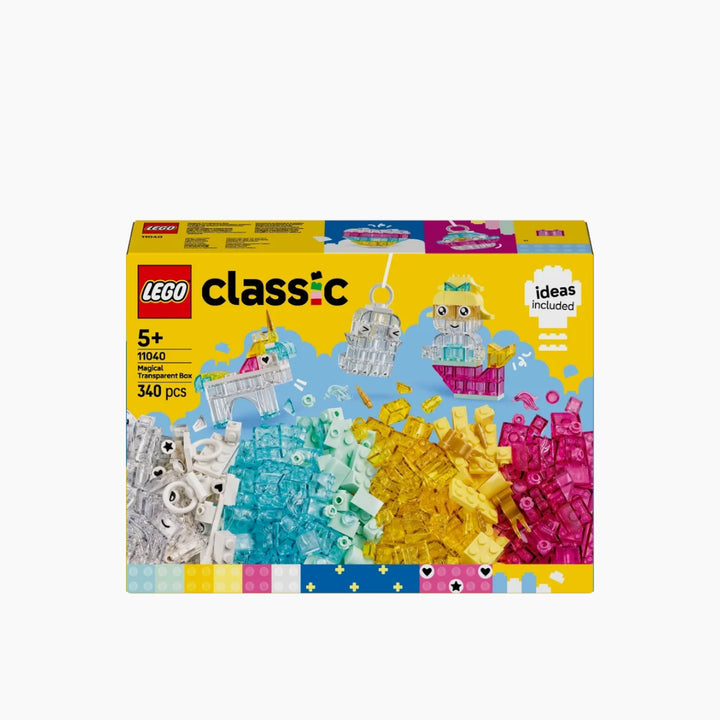 Lego Magical Transparent Box with 340 translucent bricks