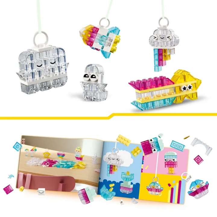 Lego Magical Transparent Box with 340 translucent bricks