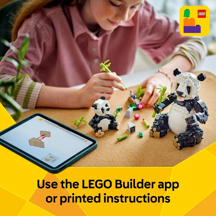 Lego Wild Animals Panda Family 3-in-1 construction set