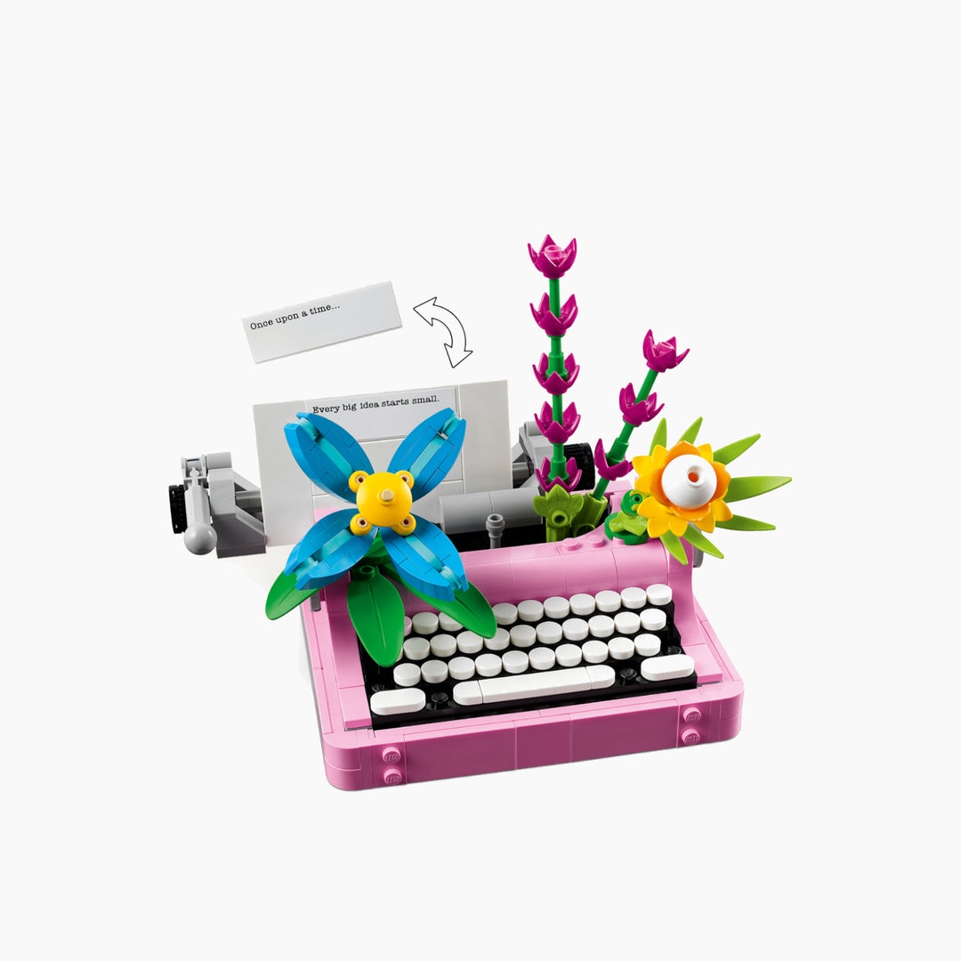LEGO Creator 3in1 Typewriter with Flowers building set